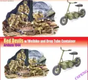 DRAGON 6585 Red Devils w/Welbike and Drop Tube Container, Arnhem 1944 1/35