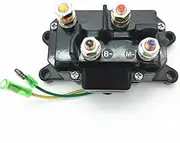 [Motorcycle Parts] Relay Switch Winch Contactor winches for 63070 62135 74900 70715 12V 250A Use with 1500lb-6000lb ATV/UTV/SXS [Easy to Replace]