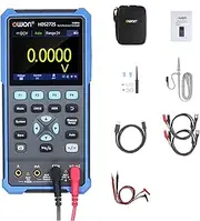 OWON HDS272S 3 in1 Handheld Digital Oscilloscope Waveform Generator Multimeter 2CH USB Type C 70MHz 3.5 LCD Test Meter