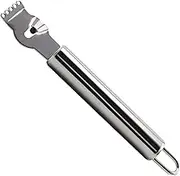 Stainless Steel Lemon Zester Grater with Channel Knife and Hanging Loop Lemon Orange Citrus Zester Grater Grips Kitchen Tool Practical Processed Graters, Peelers and Slicers