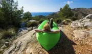 BRAND NEW LayBag Inflatable Outdoor Air Bag Sofa Lounge - Camping Beach Couch