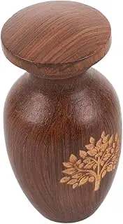 Pet Cremation Keepsake Handmade Wooden Urn for Pet Ashes Natural Finish