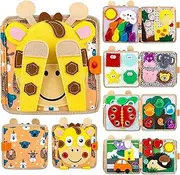 Baby Busy Book Toddler Activity Board Montessoris Toys Sensory Books Educational Animals Busy Book for 2 Year Old Cloth