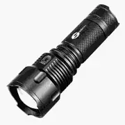 26650/Aa Battery Zoom Flashlight 2000 Lumens 3 Modes Waterproof Torch Light Camping Hunting Work Lamp