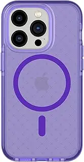 tech21 iPhone 14 Pro Evo Check Compatible with MagSafe® – Shock-Absorbing & Slim Protective Phone Case with 16ft FlexShock Multi-Drop Protection & Extra Buttons