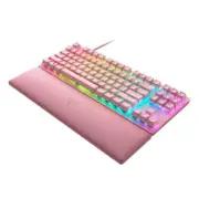 Razer Huntsman V2 Tenkeyless-Optical Gaming Keyboard (Linear Red Switch)-Quartz