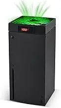 AUMETE Cooling Fan for Xbox Series X with LED Display, Automatic Fan Speed Adjustable by Temperature, High Performance Cooling, Low Noise Top Fan with 3 Gears 1500/1750/2000RPM (140MM)