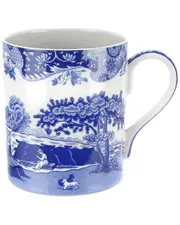 Spode Set of 4 Blue Italian 16oz Mugs