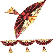 Gogogmee 4pcs DIY Ornithopter Birds Models Rubber Band Power Fun Airplane Kits for Creative Play Enhance Imagination and Practical Skills Materials