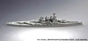 Tiger - UK Royal Navy - Pre Dreadnought Era - Wargaming - Axis and Allies - Nava