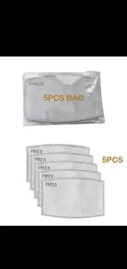 5PCS PM2.5 CARBON FILTER REPLACEABLE