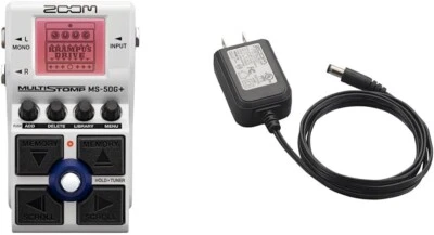 ZOOM MS-50G+ Multi Stomp Pedal, White