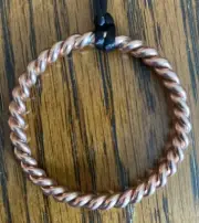 Tensor Ring, 1/4 Lost Cubit Pendent, 177 MHz, EMF Protection, 10 Gauge, Brazed
