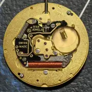 New Swiss Made ISA 220 Quartz Movement Watch Part Single Calendar Date At 3