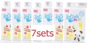 Daiso 7sets White Soft Clay Lightweight Fluffy Limited Yachiyo Industry Japan