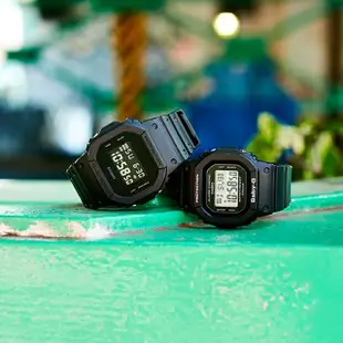 【CASIO 卡西歐】G-SHOCK 街頭潮流電子手錶(DW-5600BB-1)