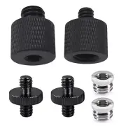 Threaded Tripod Screw Adapter Double Head Stud Standard Mounting Thread Conve...