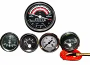 David Brown Tractor Tachometer + Tempe + Oil Pressure + Ammeter + Fuel Gauge