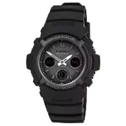 Casio Men's Watch G-Shock Ana-Digital Tough Solar Power Black Strap AWGM100B-1A