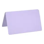 Blank Greeting Cards,100Pcs Favor Decor Foldable Card ,Light Purple Card Paper