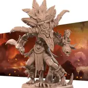 Bullet Hell, Hero Witch Doctor | D&D TTRPG Miniature | Bite the Bullet