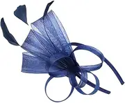 [Healvian] Fascinator Headband with Feathering Vintage Tea Party Hat for Women Elegant Mesh Hair Accessories for Weddings and Special Occasions Style Head