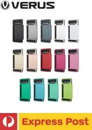 Samsung Galaxy S10e Card Holder VERUS Damda Hybrid Shockproof Slide Wallet Case