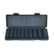 PK Tools 1/2"dr Deep Wall Impact Socket Set 11 - 24mm Metric Cr-V