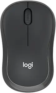 Logitech M240 Silent Bluetooth Mouse, Wireless, Compact, Portable, Flowing Monitoring for Windows, MacOS, ChromeOS, Compatible with Computer, Macbook, Laptop, Tablet, 18 Months Battery Life, Black
