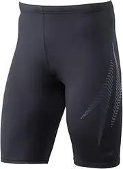 [Speedo] Speed SF62361 W Boom 3D Jammer Double Boone Three Day Jammer Fitness Swimsuit - Black/Dark Gray