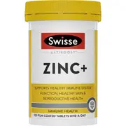 Swisse Ultuboost Zinc+ 120 Tablets