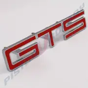 GTS Badge Grille RED , for HOLDEN HT MONARO Chrome , BRAND NEW grill