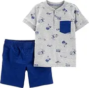 [Carter's] Baby Boys T-Rex Beach Shorts Set