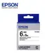 【EPSON】LK-2WBN C53S652401標籤帶(一般6mm)白黑