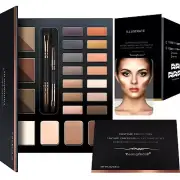 14 Highly Pigmented Eyeshadows Blendable Natural Look Shimmer and Matte Eyesh...