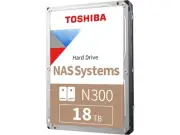 Toshiba N300 18TB NAS Internal Hard Drive HDWG51JXZSTA