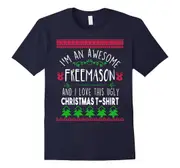 Im a freemason and I love this ugly Christmas t-shirt-Father's Day