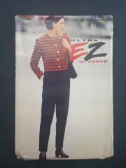VOGUE Ultra EZ Sewing Pattern 8465 Misses Petite Jacket and Pants 12 14 16