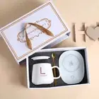 USB Electric Coffee Mug Ceramic Warmer Pad Goods Gift Cup Heater Coaster Tea