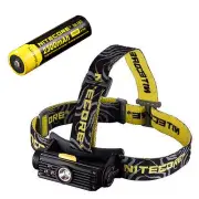 Nitcore HC90 Rechargeable XM-L2 Headlamp w/NL183 Rechargeable 18650 Battery
