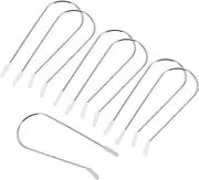 Happyyami 16pcs Hot Curler Clips Stainless Steel Replacement Pins for Hot Rollers Secure Your Curlers for Home Salon Use Durable Comfortable Design