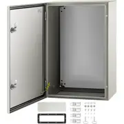 Steel Electrical Box Electrical Enclosure Box 24x16x10'' Carbon Steel IP65