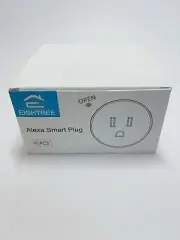 4 PK Smart Plug EIGHTREE, Alexa Smart Plugs That Work with Alexa and Google Home