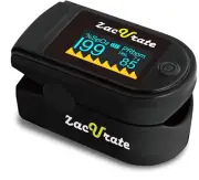 500C Elite Fingertip Pulse Oximeter Blood Oxygen Saturation Monitor with Silicon