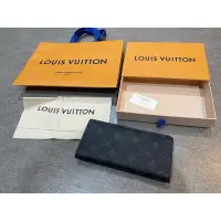 在飛比找蝦皮購物優惠-Louis Vuitton LV Brazza 老花 長夾 