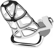 Stainless Steel Chastity Cage Chastity Lock Device Male Metal Bird CageBeginner Penis Ring Penis Training Penis Exercise Adult Products Prevent Erection Couple Dildo Metal Cock Ring Sex Toys