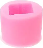 TEHAUX Silicone Candle Making Mold Box Shape Soap Casting Mold for Scented Candles Crafts Lightweight Design for Easy Portability for Creative Projects Making
