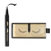 Mirenesse - Lash Bond - Easiest Fake Lashes Jet Black - Set 6.Miranda