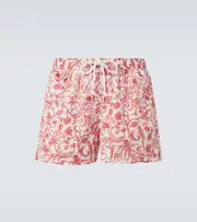 [Kiton] Kiton Printed swim trunks UK 32 white