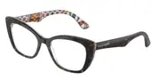 Dolce & Gabbana DG3360 3217 Women’s Glasses Tortoiseshell Size 54 - Private Health Rebate - Blue Light Block Available